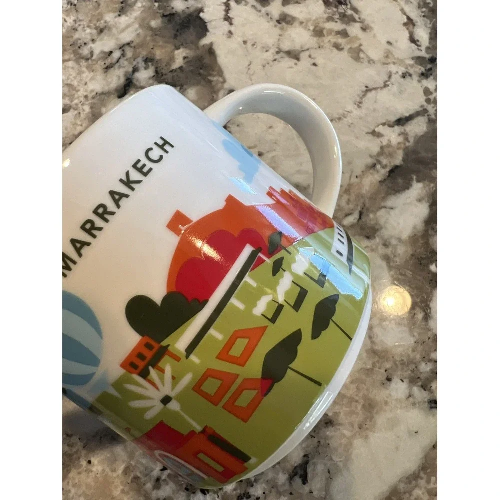 Starbucks Marrakech Mug You Are Here Collection Morocco Coffee Cup New 14 oz